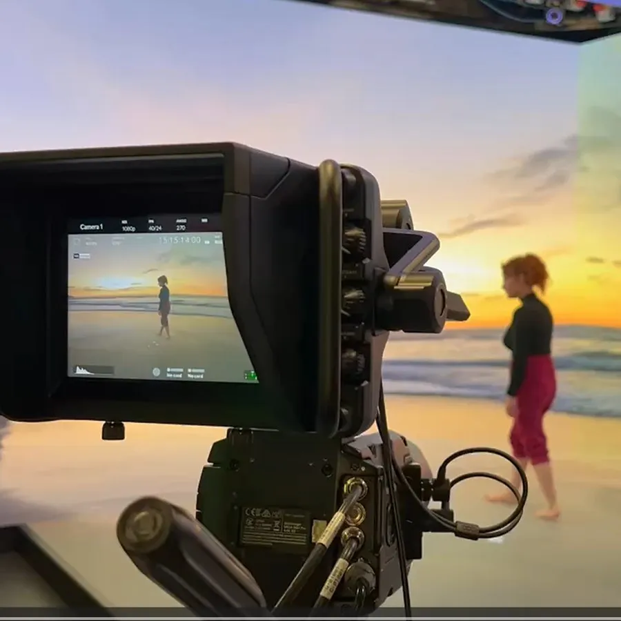 Virtual production LED stage at ASU